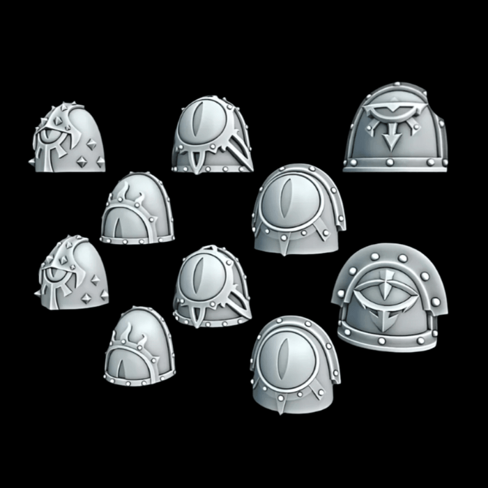 Legio Traitoris Mixed Pads - Set of 10 - Archies Forge