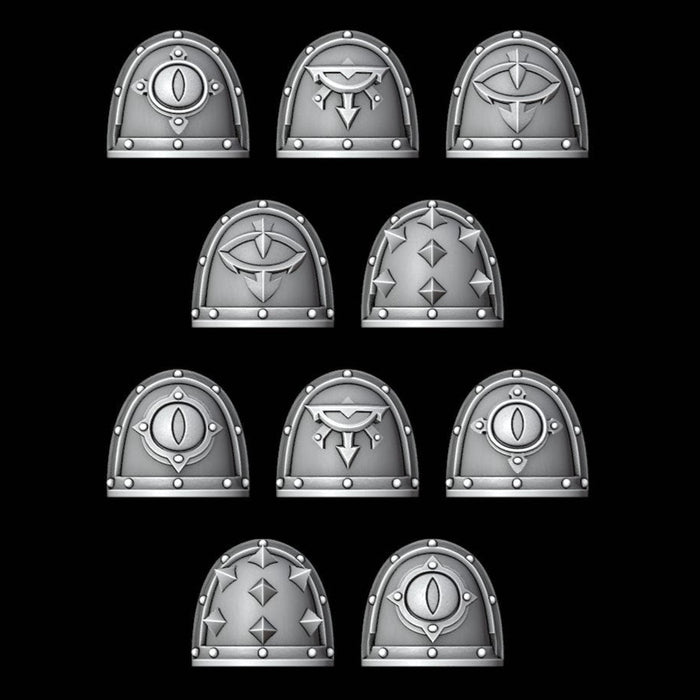 Legio Traitoris MK2 Pads - Set of 10 - Archies Forge