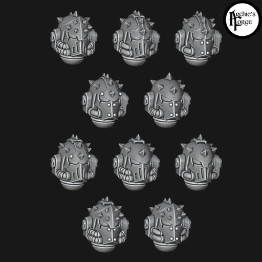 Sons of Horus MK4 Helmets - Set of 10 - Archies Forge