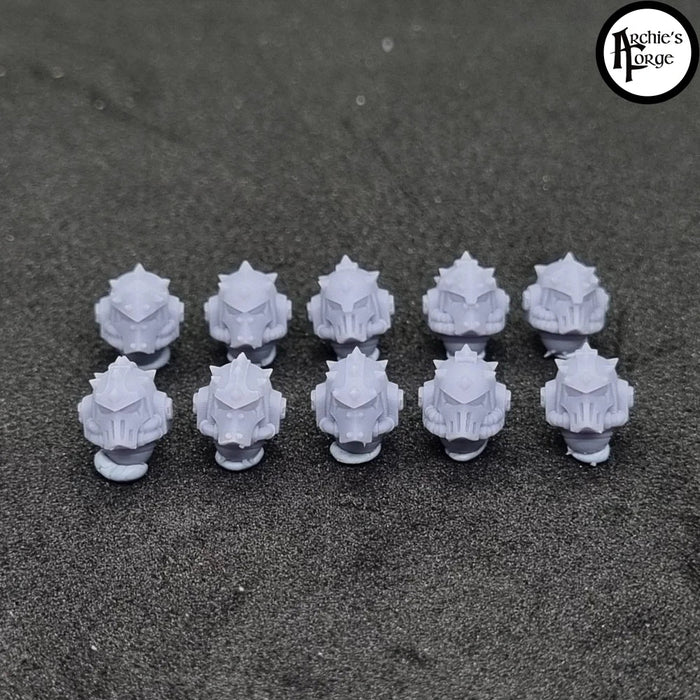 Legio Traitoris MK4 Helmets - Set of 10 - Archies Forge