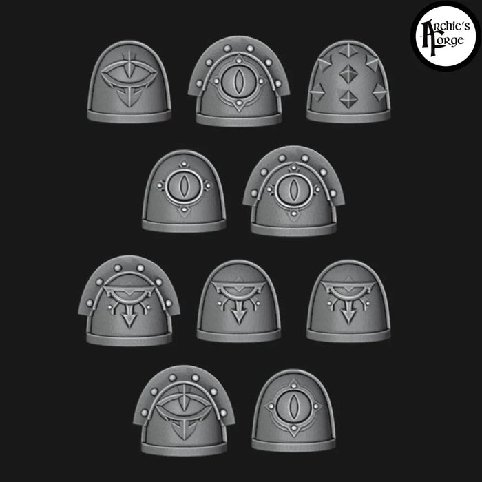 Legio Traitoris MK7 Pads - Set of 10 - Archies Forge