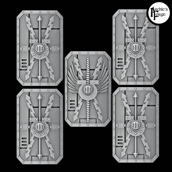 Legio Ultra - Bladeguard Storm Shields - Set of 5 - Archies Forge