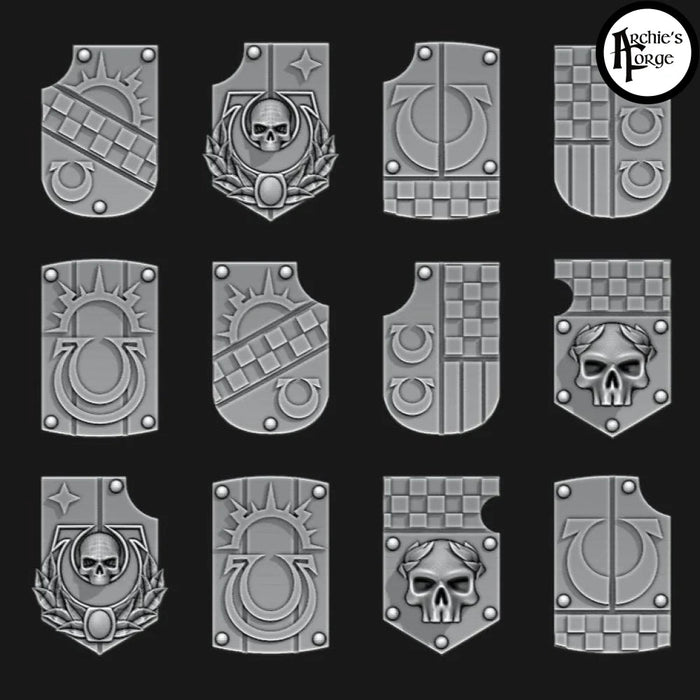 Legio Ultra Tilting Shields - Set of 12 - Archies Forge