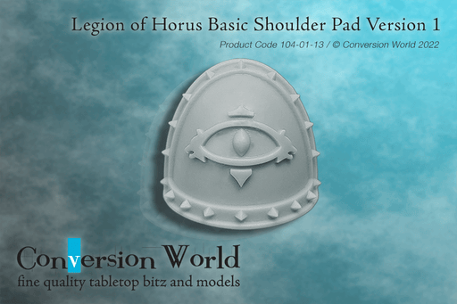 Legion of Horus Basic Shoulder Pad Version 1 - Archies Forge