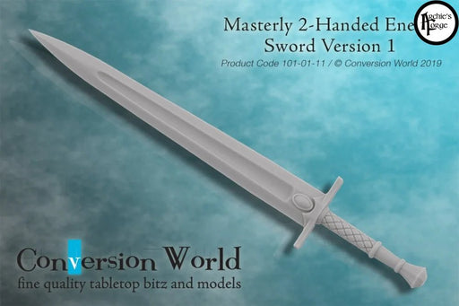 Masterly Two - Handed Energy Sword Version 1 X 1 - Archies Forge