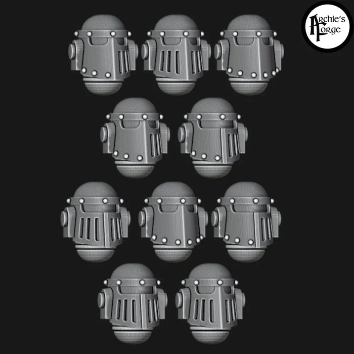 MK2 Helms - Set of 10 - Archies Forge