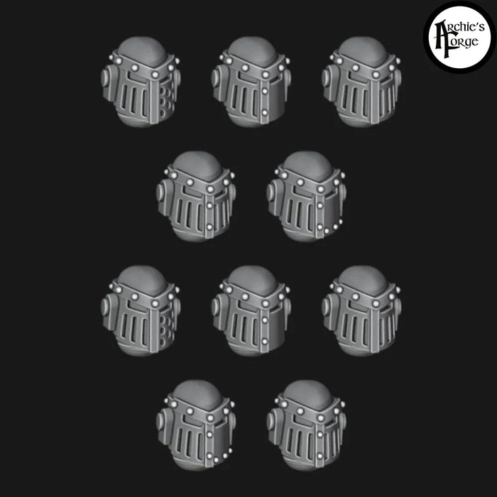 MK3 Helmets - Set of 10 - Archies Forge