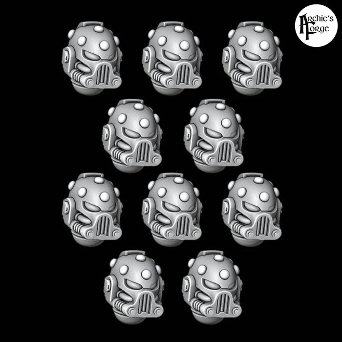 MK5 Studded Helmets - Set of 10 - Archies Forge