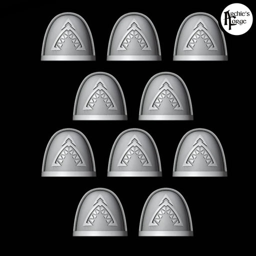 MK7 Heavy Support Icons - Legio Carcharodon - Set of 10 - Archies Forge