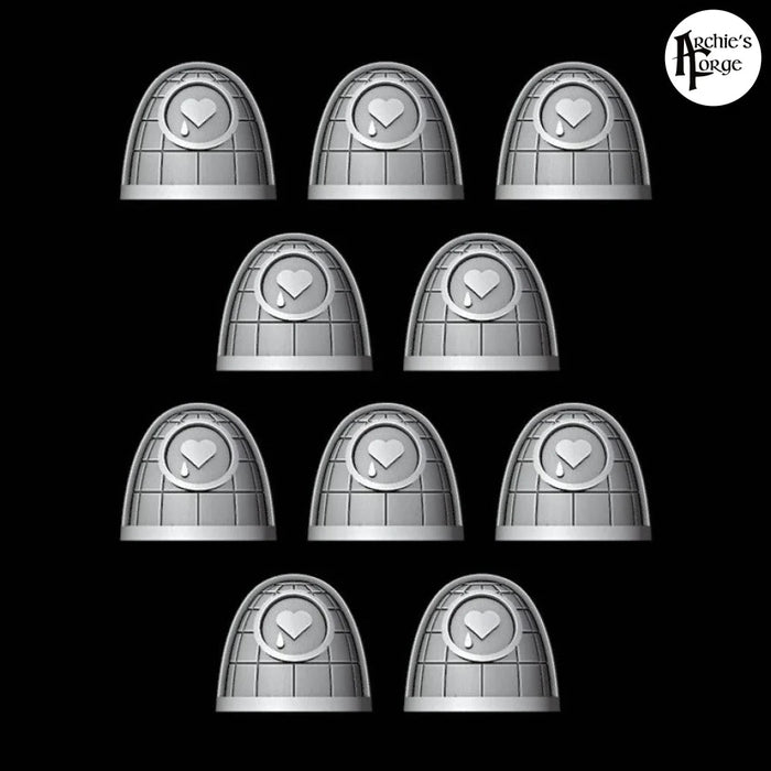 MK7 Shoulder Pads - Lamenters - Set of 10 - Archies Forge