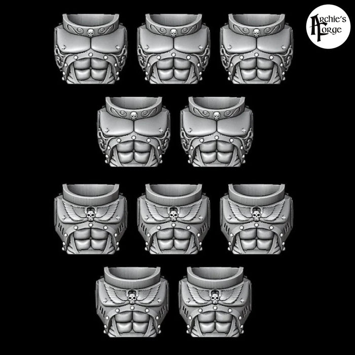 Muscle Armour Torso Conversion Kits - Set of 10 - Archies Forge