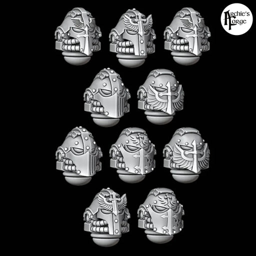 Ornate Helmets - Legio Angelus - Set of 10 - Archies Forge