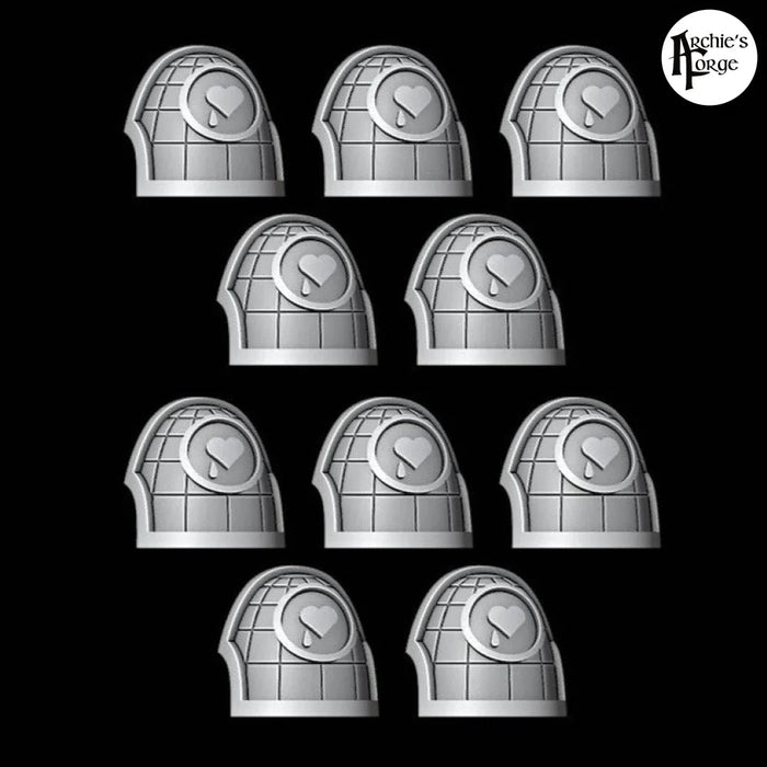 Phobos Shoulder Pads - Lamenters - Set of 10 - Archies Forge