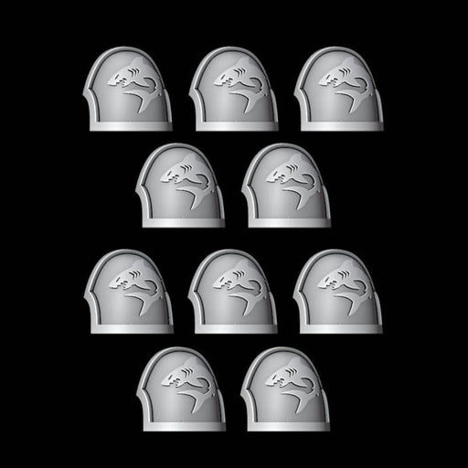 Plain Phobos Pads - Legio Carcharodon - Set of 10 - Archies Forge
