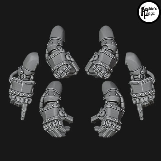 Plain Power Fists - Set of 6 - Archies Forge