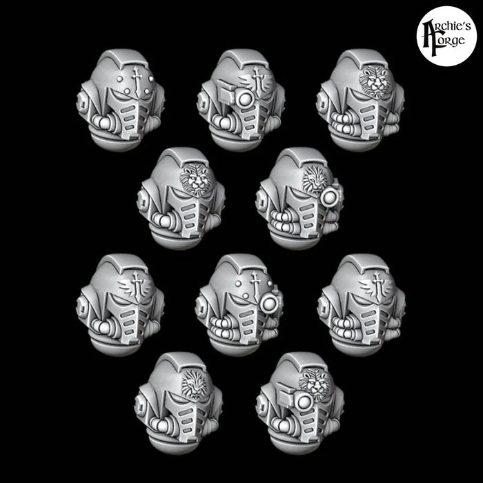 Prime Helmets - Legio Angelus - Set of 10 - Archies Forge