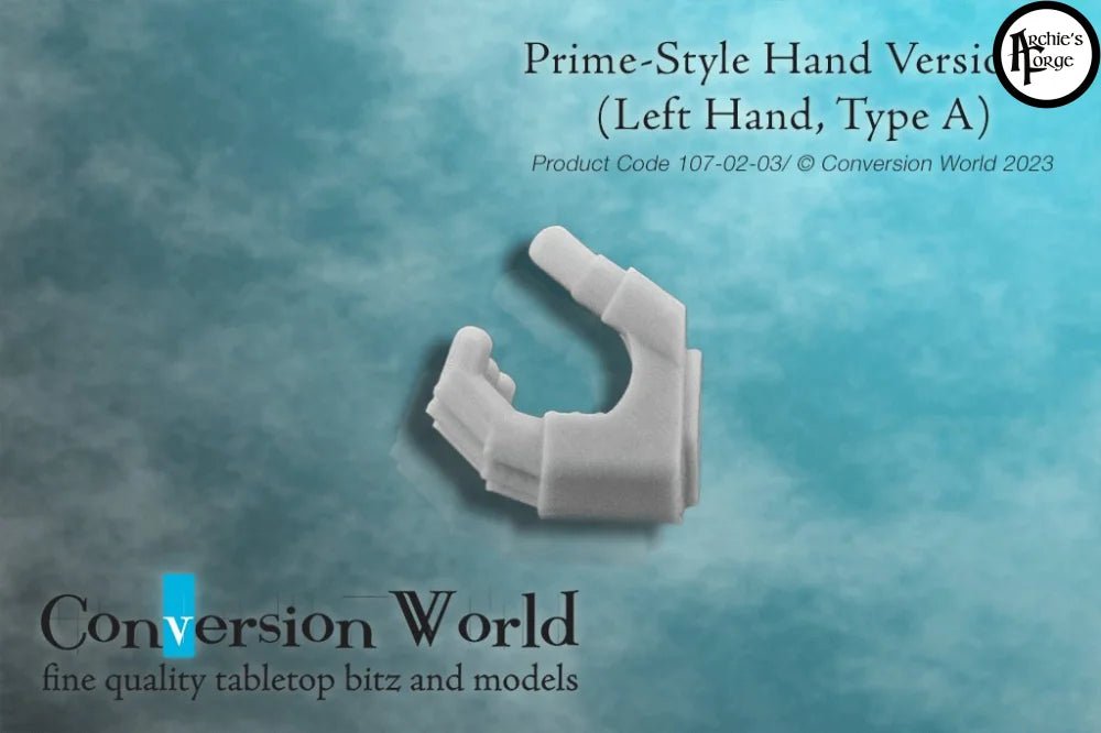 Prime Infantry Hand Version 1 (Left Hand, Type A) - Archies Forge