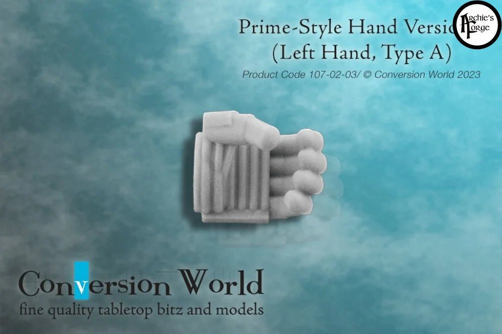 Prime Infantry Hand Version 1 (Left Hand, Type A) - Archies Forge