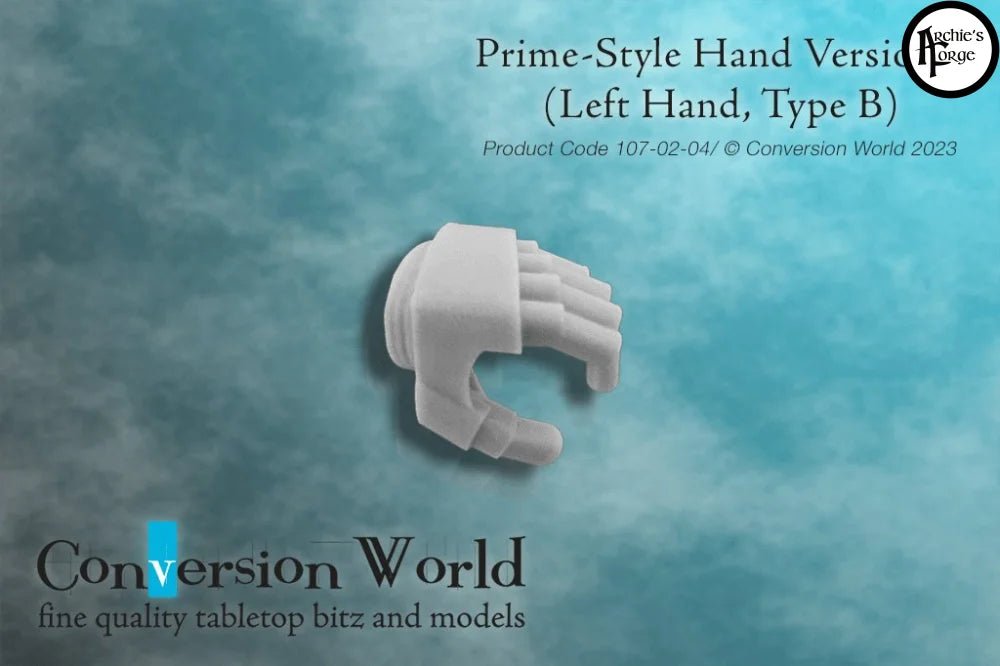 HeavyInfantry Hand Version 1 (Left Hand, Type B) – Archies Forge