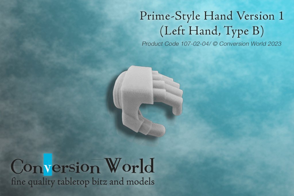 Prime Infantry Hand Version 1 (Left Hand, Type B) - Archies Forge