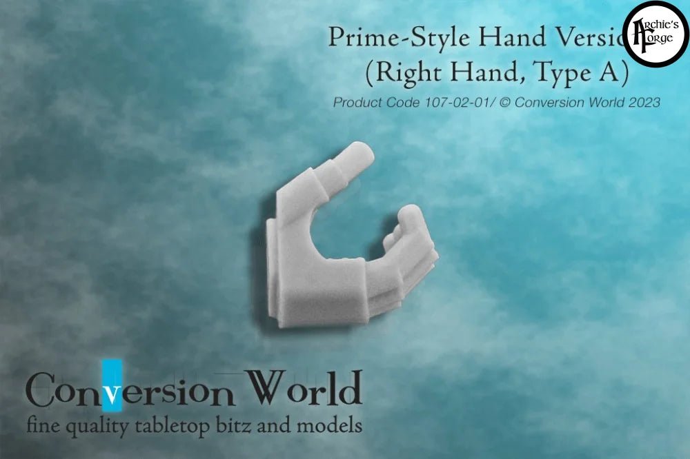 Prime Infantry Hand Version 1 (Right Hand, Type A) - Archies Forge