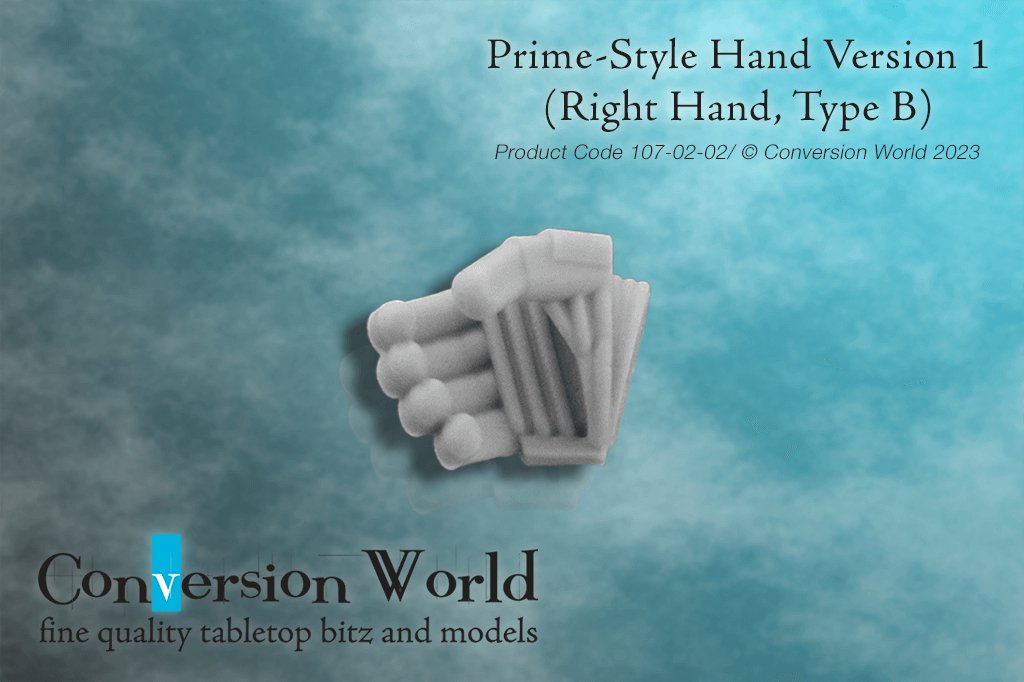 Prime Infantry Hand Version 1 (Right Hand, Type B) - Archies Forge