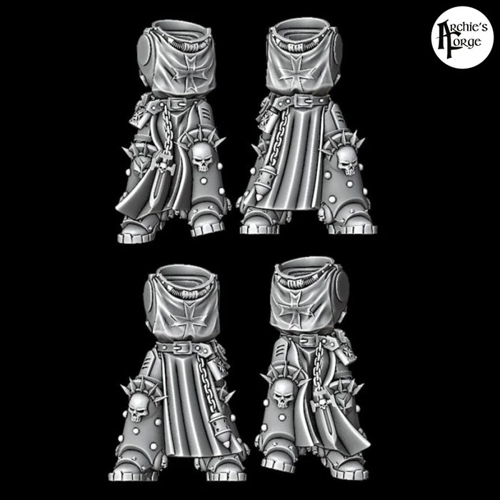 Prime Scale Bodies - Legio Templaris - Set of 4 - Archies Forge