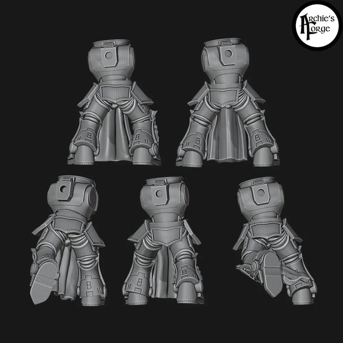 Prime Scale Knightly Bodies - Legio Angelus - Set of 5 - Archies Forge