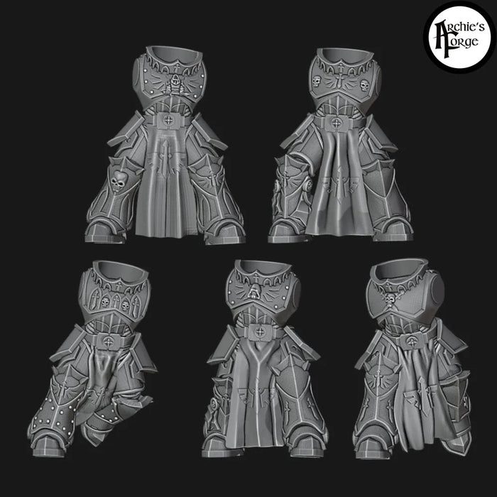 Prime Scale Knightly Bodies - Legio Angelus - Set of 5 - Archies Forge