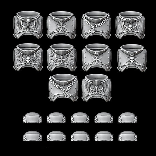 Prime Scale Torso Conversion Kits - Legio Templaris - Set of 10 - Archies Forge