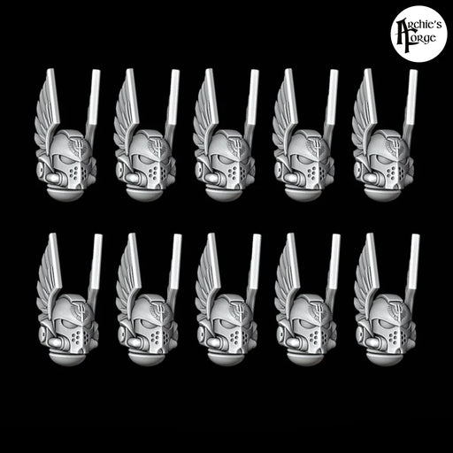 Prime Winged Helmets - Set of 10 - Archies Forge