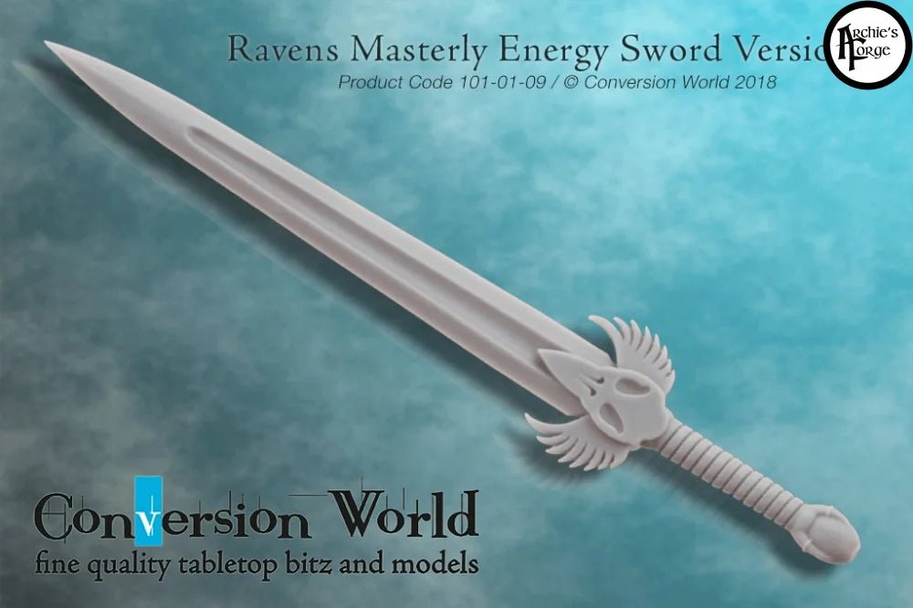 Ravens Masterly Energy Sword Version 1 X 1 - Archies Forge