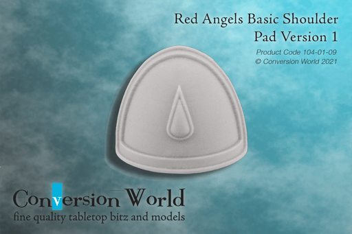 Red Angels Basic Shoulder Pad Version 1 - Archies Forge