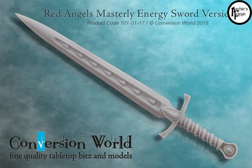 Red Angels Masterly Energy Sword Version 1 X 1 - Archies Forge