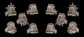 Reinforced Shoulder Pads - Legio Sanguine - Set of 10 - Archies Forge