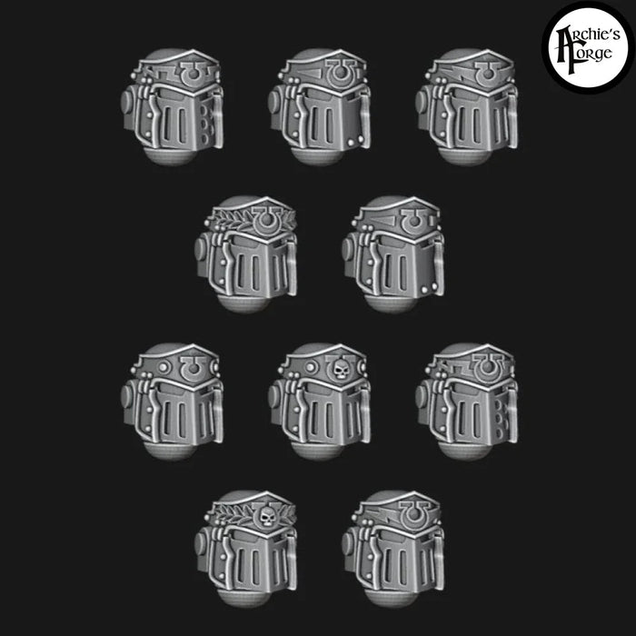 Roman MK3 Helmets - Legio Ultra - Set of 10 - Archies Forge