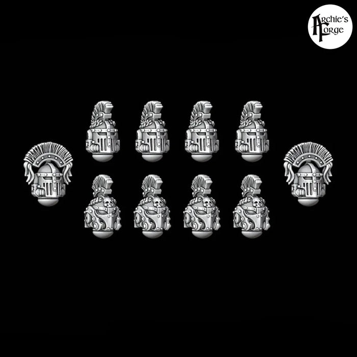 Roman Style Helmets - Set of 10 - Archies Forge