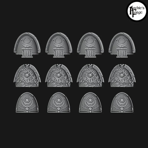 Roman Style Shoulder Pad - Legio Ultra - Set of 12 - Archies Forge