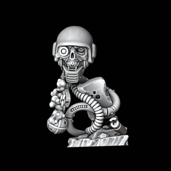 Servo Skull - Design 6 - Archies Forge