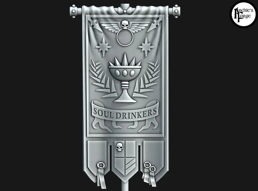 Soul Drinkers Banner - Archies Forge