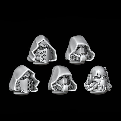 Terminator Heads - Set of 5 - Archies Forge
