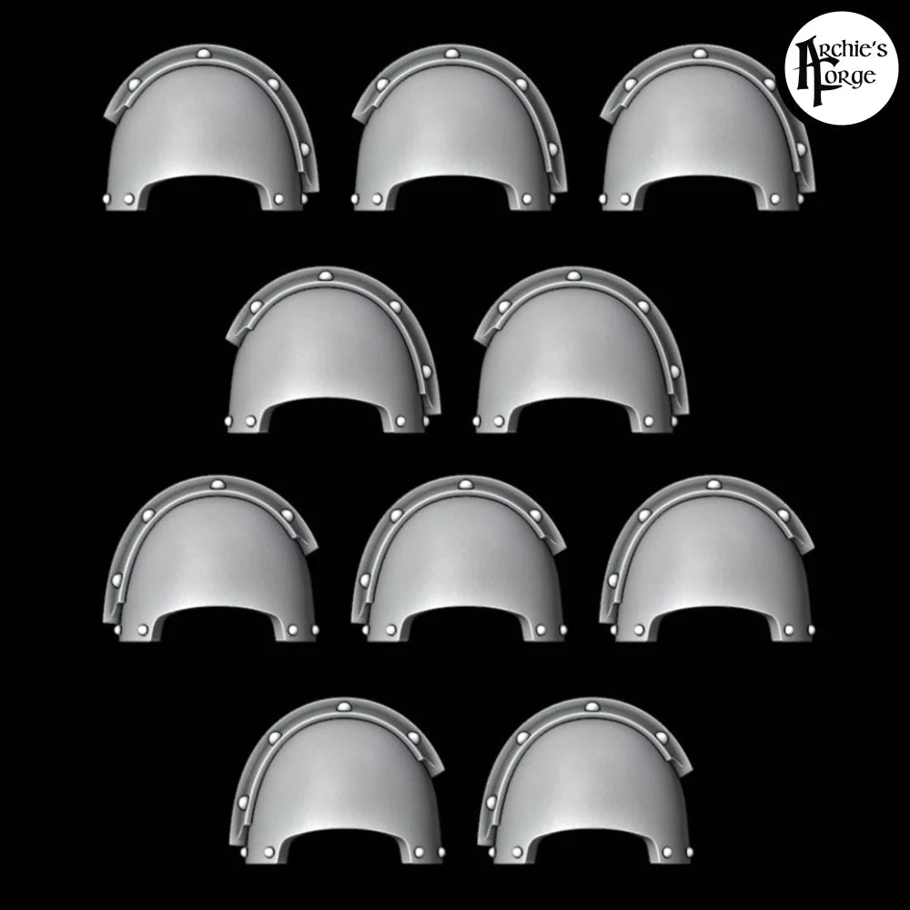 Terminator Shoulder Terminator Shoulder Pads - Plain - Set of 10 – Archies Forge