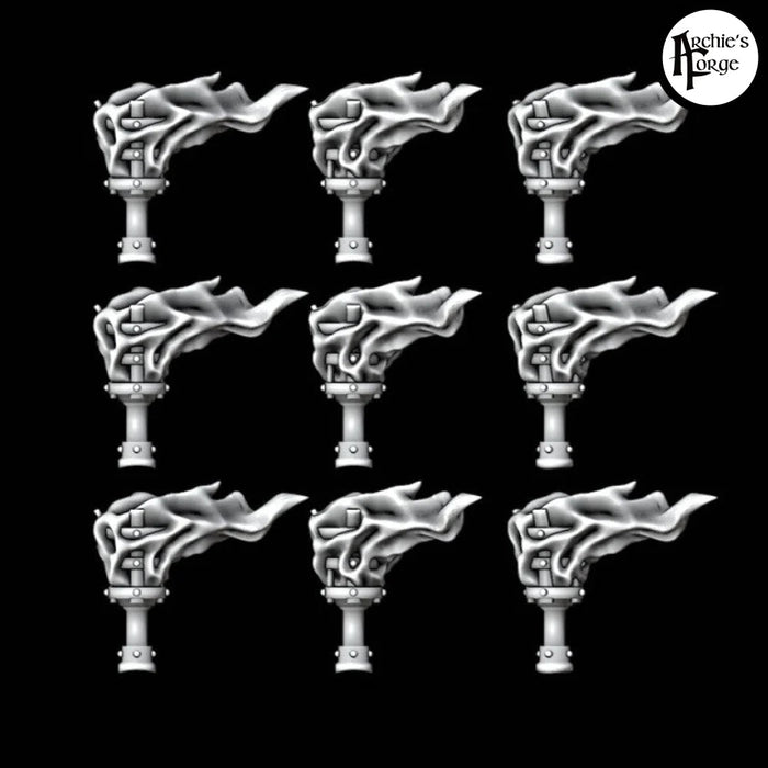 Vehicle Braziers - Large - Set of 9 - Archies Forge