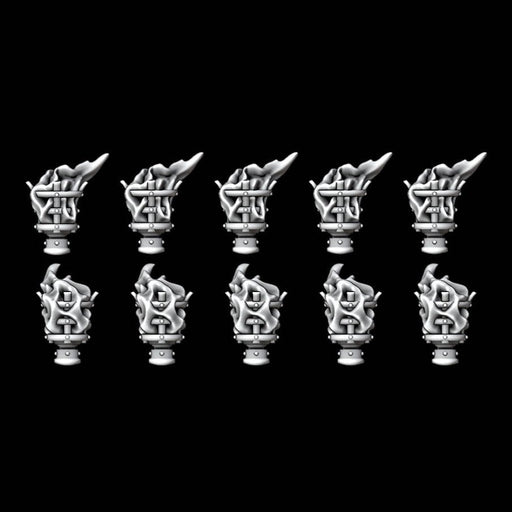 Vehicle Braziers - Medium - Set of 10 - Archies Forge