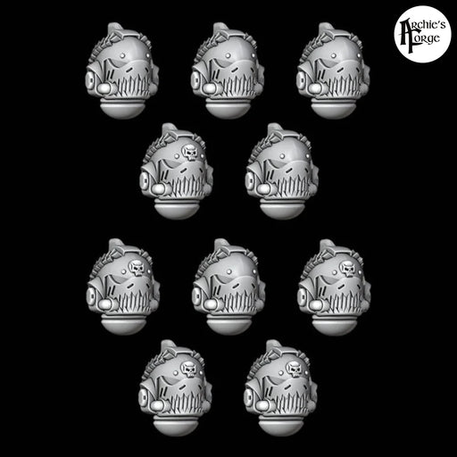 Veteran Shark Helmets - Legio Carcharodon - Set of 10 - Archies Forge