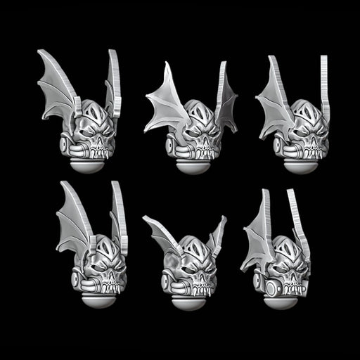 Winged Helmets - Legio Terror - Set of 6 - Archies Forge