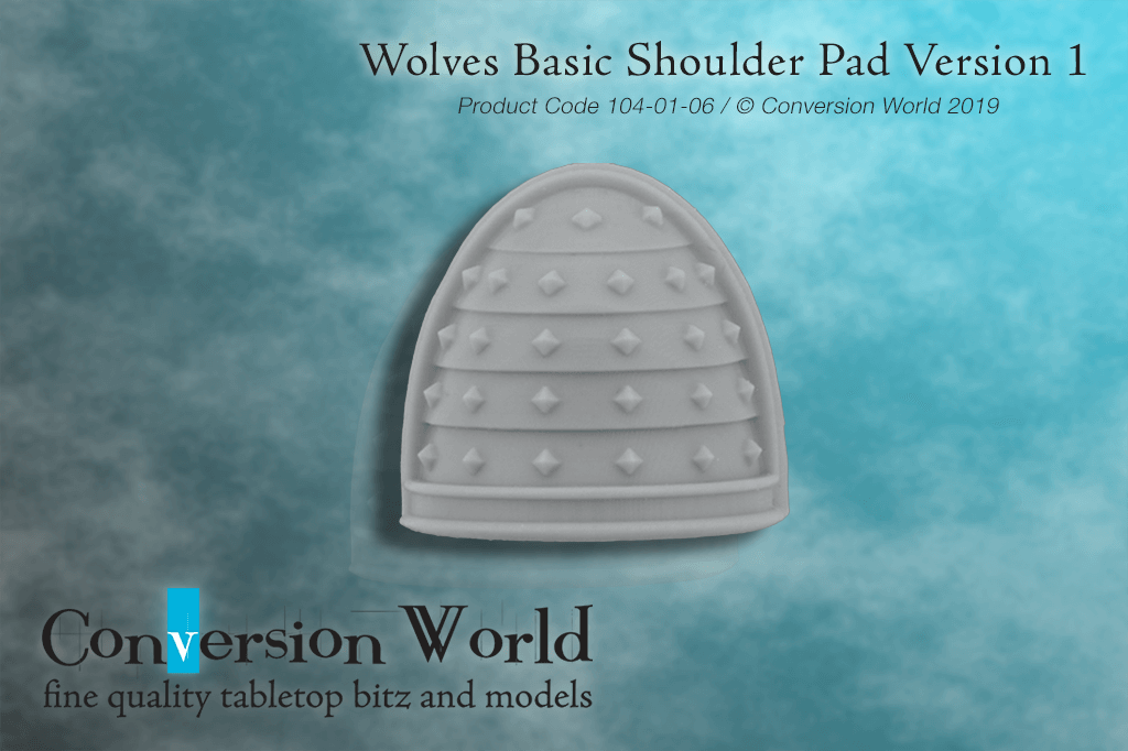 Wolves Basic Shoulder Pad Version 1 - Archies Forge