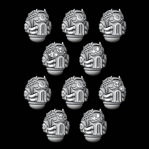 Wreathed Classic Helmets - Legio Ultra - Set of 10 - Archies Forge