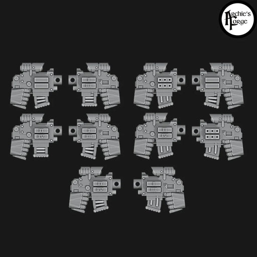 Deathwatch Bolt Pistols - Set of 10 - Archies Forge