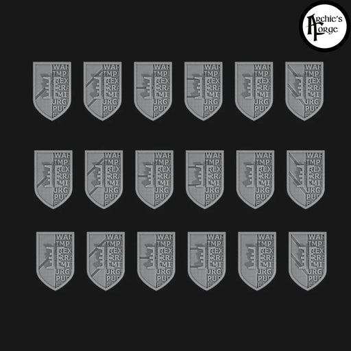 Xenos Hunters Tilting Shields - Set of 18 - Archies Forge